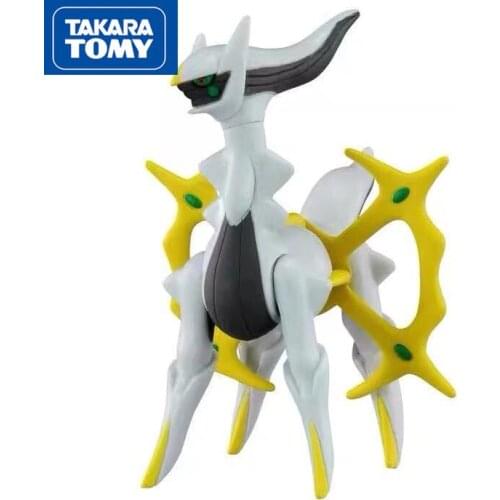 TAKARA TOMY Pokemon Doll Doll Pikachu Cartoon Pokemon Series Anime Model Toy Child Birthday Gift