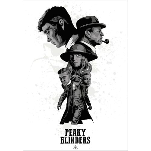 Lot style Choose Peaky Blinders Cillian Murphy TV Show Art print Silk poster Home Wall Decor