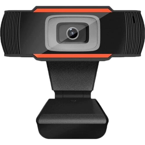 HD 1080P Mini Webcam With Mic Rotatable PC Desktop Web Computer USB Camera Streaming For Video Recording Meeting Live Broadcast