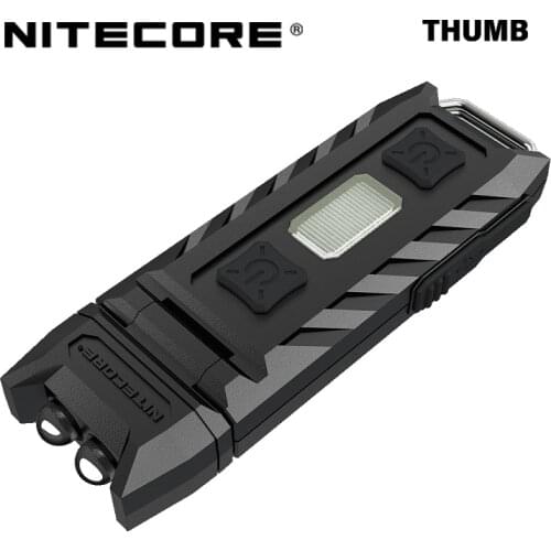 NITECORE THUMB 85 lumens 120 degree tiltable compact portable outdoor lighting, built-in battery USB charging work light