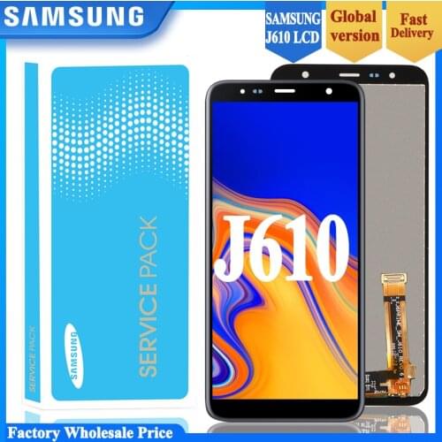 Original 6.0'' LCD For Samsung Galaxy J6+ J610 J610F J610FN Display LCD Screen replacement for Samsung J6 Plus display screen