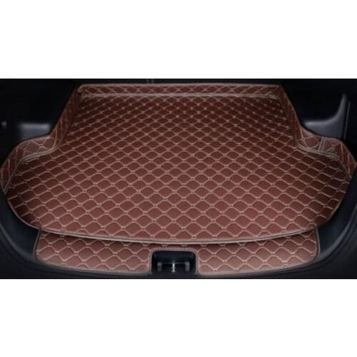 Custom 3D Full Covered Car Trunk Mats for Audi A3 A4 A6 Q3 Q5 Q7 TT A7 A8 Waterproof Durable Rear Boot Cargo Carpets