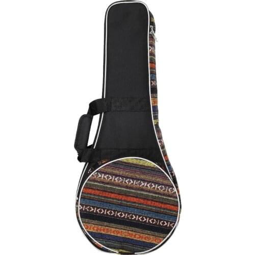 Mandolin Bags Simple Brieft Mandolin Backpack Oxford Padded Oxford Cloth Bag Case Musical Instrument for Kid Christmas Gift