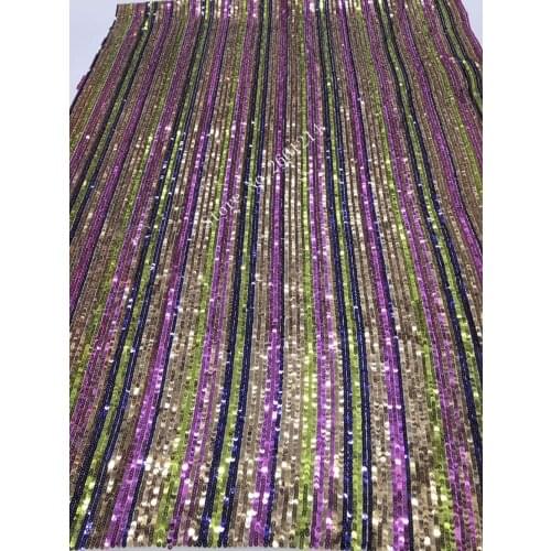 Special sequins lace fabric African French net Lace Fabric BZL-110130 with super Quality