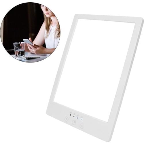 SAD Desk Lamp Intelligent Bionic Solar Light Touch Therapy Light Anti-fatigue Timing Lamp Happy Lamp Cure Affective Disorder