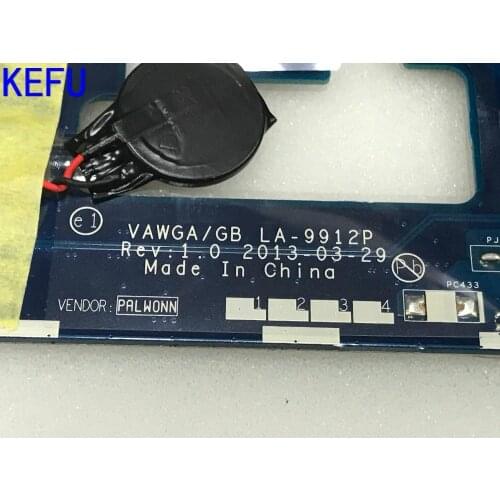 FAST SHIPPING.AVAILABLE. NEW ITEM. VAWGA /GB LA-9912P Motherboard for Lenovo G505 Notebook PC MAINBOARD PROCESSOR E1