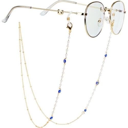 Vintage Multifunctional Metal Sunglasses Chain Eyewear Accessories Glasses Chain Women Eyeglass Chain Rope Mask Lanyard Chain