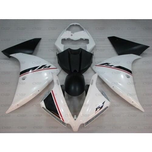 YZF R1 2012 - 2014 Body Kits YZFR1 2014 Plastic Fairings YZFR1 13 14 Black White Plastic Fairings