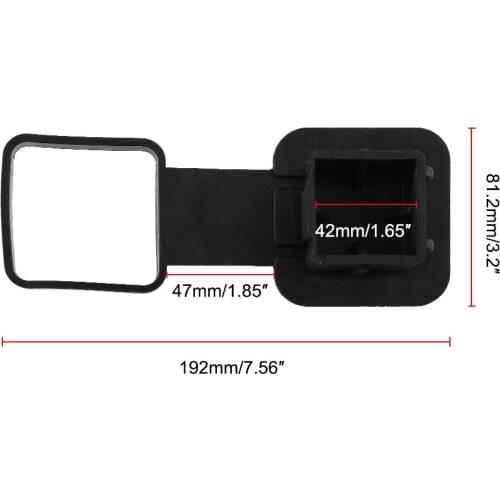 Trailer Hitch Plug Tube Cap Protector Insert Tow Trailer Hitch Cover Receivers Rubber Car Accessories for Jeep Chevrolet Nissan