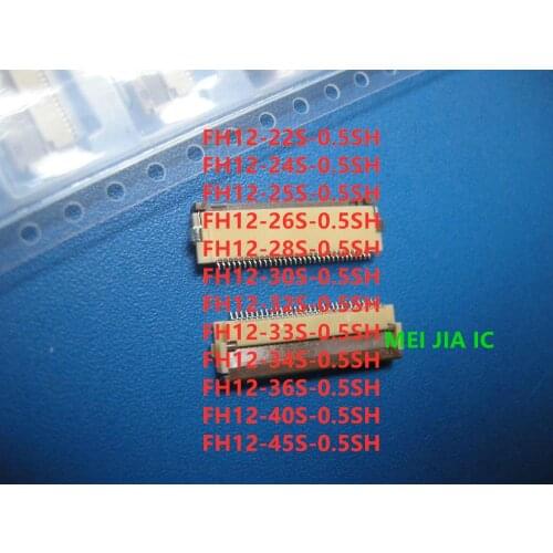 10PCS FH12-22S-0.5SH FH12-24S-0.5SH FH12-25S-0.5SH FH12-26S-0.5SH FH12-28S-0.5SH FH12-30S-0.5SH FH12-32S-0.5SH FH12-33S-0.5SH