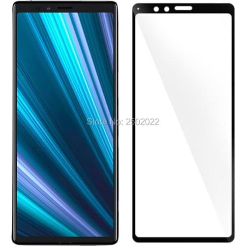 3D Tempered Glass For Sony Xperia 1 Full Cover 9H Protective film Screen Protector For Sony Xperia 1 Guard Protection
