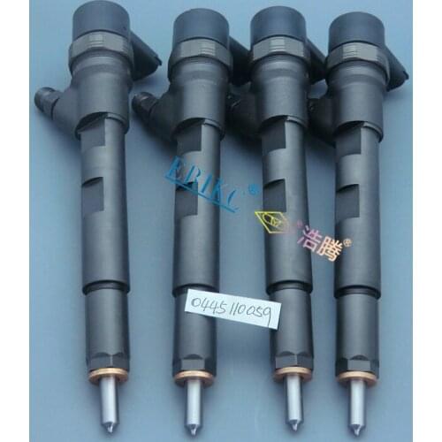 4PCS 0445110059 fuel nozzle 0445 110 059 auto diesel spray injector for CHRYSLER VOYAGER 2.5/2.8 CRD Jiangling 2.5L VM