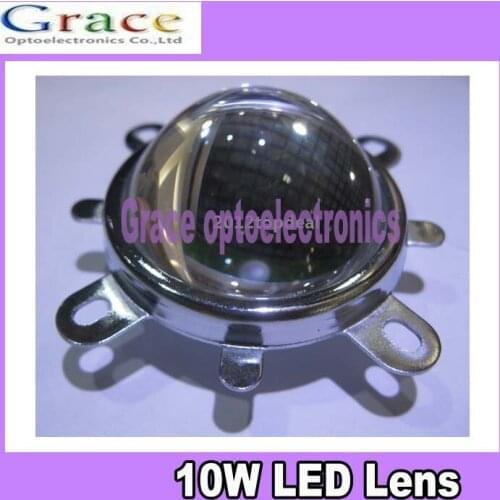 44mm Lens + 50mm Reflector Collimator Base + 53mm Fixed bracket For 10W led lamp project & DIY