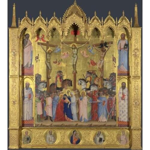 Free shipping classical religious figure cross of Christ church canvas prints oil painting on canvas wall art decoration picture