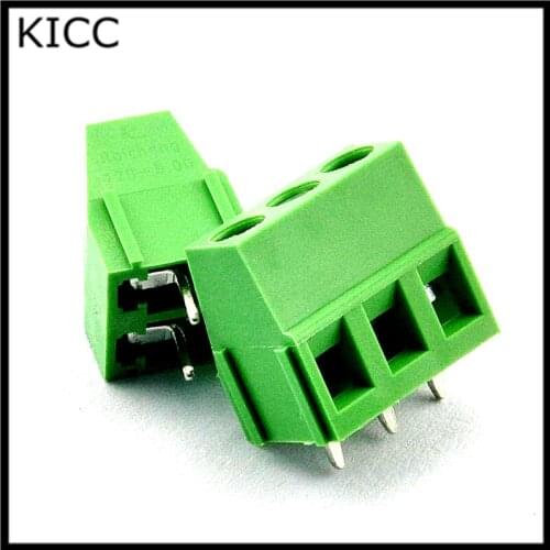 KF128-3P Connecting terminal MG128 3Pin 5.08mm PCB terminal Can splice 10A300V 5Pcs