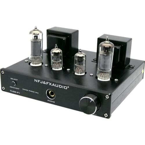 HIFI Mini DC12V 4A 6J1+6P1 2.5W*2 MCU Single Ended Classic A Desktop Headphone Audio Tube Amplifier