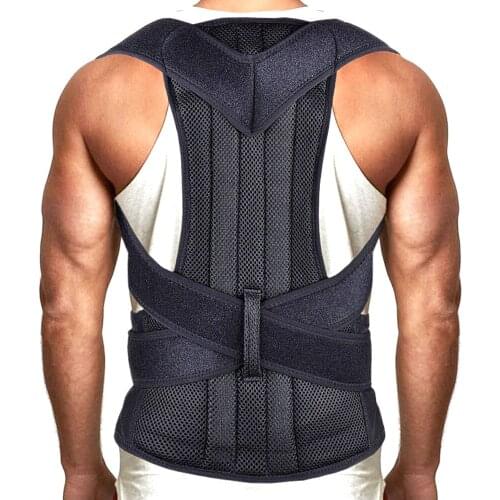 Shoulder Back Posture Corrector Magnetic Therapy Corset Spine Support Belt Lumbar Back Posture Correction Bandage For Men Women