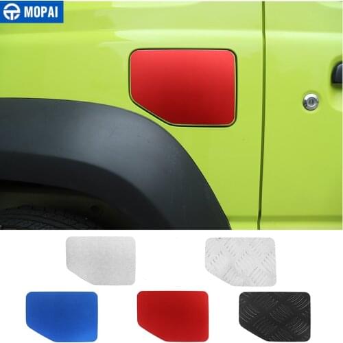 MOPAI Tank Covers for Suzuki Jimny JB74 Aluminium Car Fuel Gas Tank Cap Cover Decoration Accessories for Suzuki jimny 2019 2020