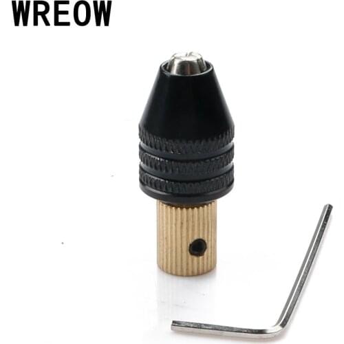 Universal Mini 0.3-3.5mm Small Micro Electronic Drill Chuck Tools Set use with a hand drill or electric drill Practical