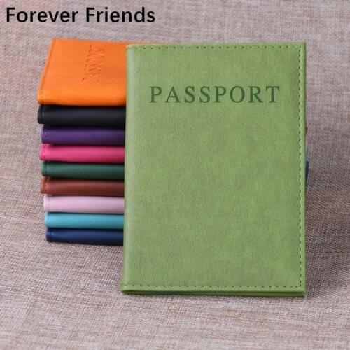 Lavender Passport Holder Cover PU Leather ID Card Fashion Travel Ticket Pouch Packages passport Covers passport credit Case