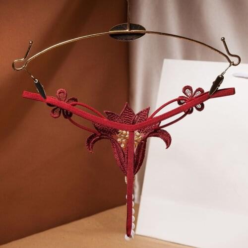 Thong Lace Women G-string Sexy Panties Ladies Briefs Underwear Erotic Floral Embroidery Underwear Hot Porn Bielizna Erotyczna