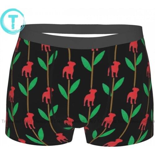 Jack Russell Terrier Underwear Hot Polyester Plain Trunk Youth Pouch Design Boxer Brief