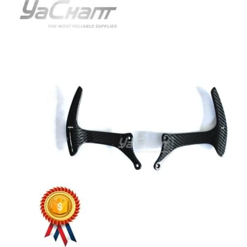 Dry Carbon Fiber Steering Wheel Paddle Fit For 2010-2014 F458 & 2012-2015 F12 Berlinetta & 2014-2017 California T Shift Paddle