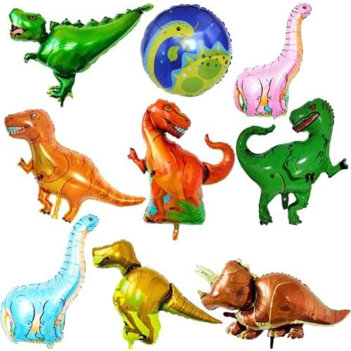 Balloon Birthday Balloon Dinosaur Party Theme Foil Balloon Kids Birthday Party Decoration Supplies Baby Party Decor