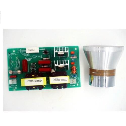 100W 28KHz Ultrasonic Cleaning Transducer Cleaner +Power Driver Board 220VAC