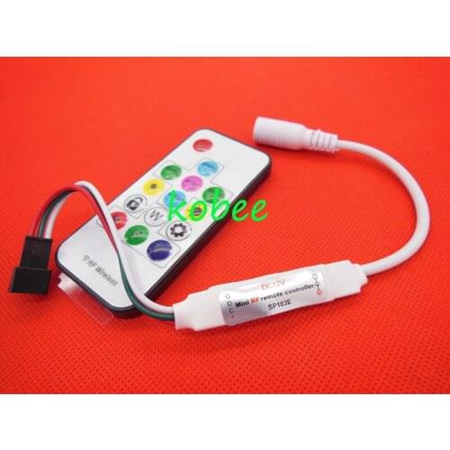 14key Mini-RF controller for LED Strip WS2811 WS2812 WS2812B Controller 5V 12V