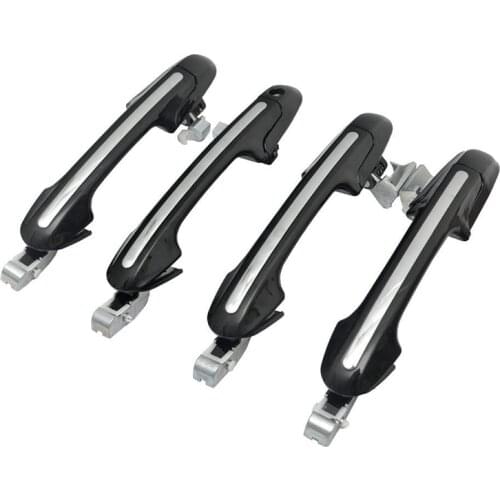 4pcs/set for Honda Accord 7th Generation 2003-2007 Car Door Handle Door Knob Car Exterior Decoration Front/Rear/Left/Right