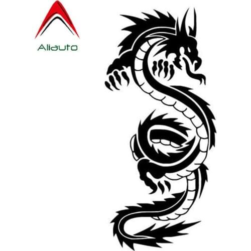 Aliauto Personality Car Sticker Chinese Mythical Dragon Auto Styling Vinyl Decal for Lada Mitsubishi Honda Chevrolet,22cm*10cm