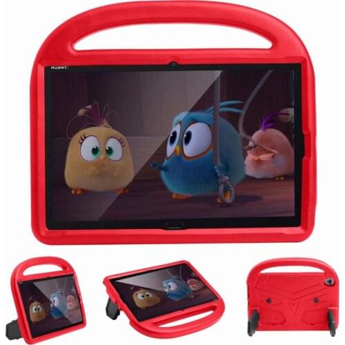 Tablet Case for Huawei Mediapad M6 10.8 2019 MediaPad M5 10.8 2018 Funda Case Cute Kids EVA Shockproof Handle Stand Cover +pen