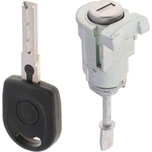 Driver Side Front Left Door Lock Cylinder for VW Skoda Octavia 2007-2012