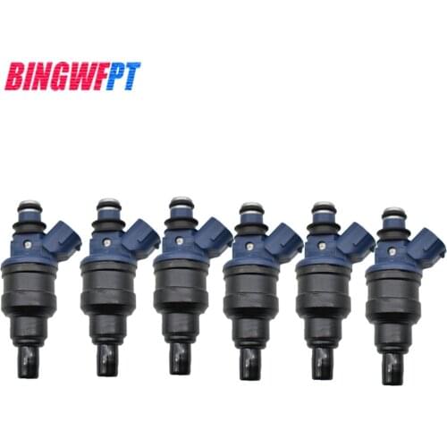 6pcs Fuel Injector Nozzle For 92-97 Toyota Carina E AT190 4AFE AT191 7AFE 23250-02030 2320902030