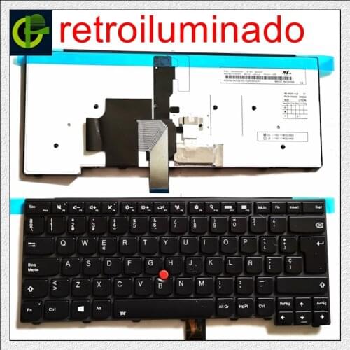 Spanish Backlit Keyboard for lenovo ThinkPad L440 L450 L460 L470 T431S T440 T440P T440S T450 T450S e440 e431S T460 SP Latin LA