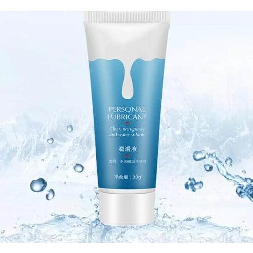 Anal Lubricant Water-based Transprant Sexual Oil Vaginal and Anal Gel Sexual Cream Personal lubricants 60ml