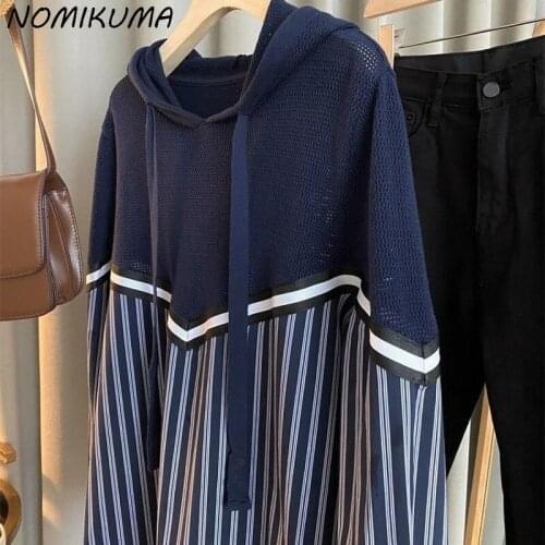 Nomikuma Womens Hooded Shirts
