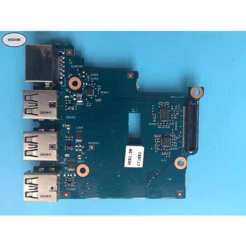 Original for HP ProBook 650 g1 series Card Reader LAN Ethernet USB Port Board Connector 6050A2566801
