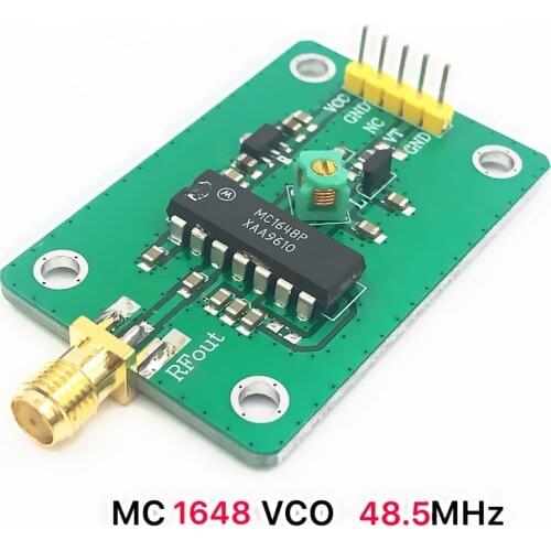 48.5MHz RF Voltage Controlled Oscillator VCO Signal Source MC1648