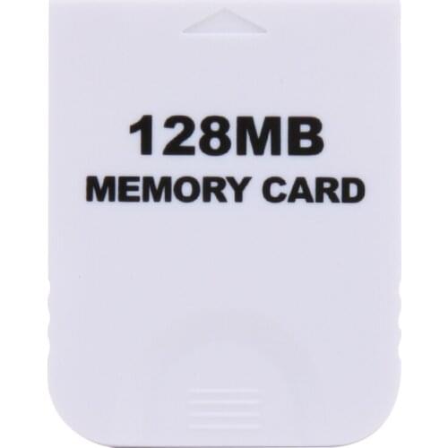 Practical Memory Card for Nintendo Wii Gamecube GC NGC Game White NEW