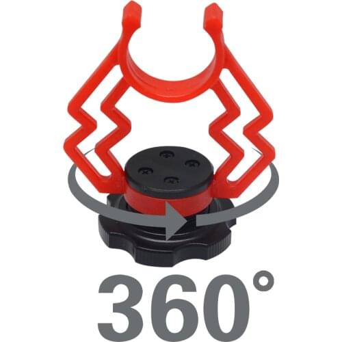 Mcoplus Shoe Anti-shock Shock Mount For DSLR Camera Micro Video Mic Microphone (Shock mount) Microphone Accessorie 360° rotation