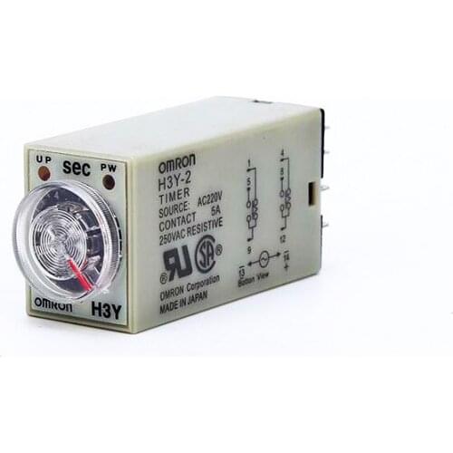 H3Y-2 DC 12V 24V / AC 110V 220V Delay Timer Time Relay
