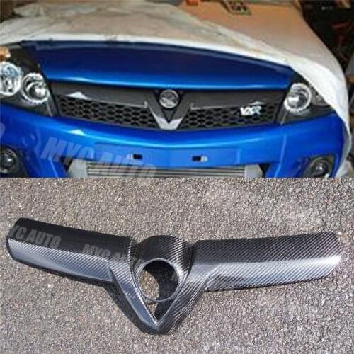 For Opel Vauxhall Astra H VXR Carbon Fiber Front Grille Racking Grille 2004 - 2010 VXR Only