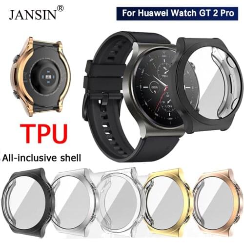 Silicone Watch Case For Huawei GT 2 Pro TPU Screen Protector Cover For Huawei Watch gt 2 pro Bumper Case Gt 2 Pro Accessories