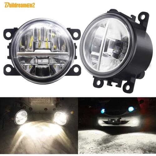 LED Fog Light For Opel Corsa Vectra Zafira Signum Movano Meriva Agila Astra Tigra TwinTop Car Front Bumper Fog Lamp DRL 12V