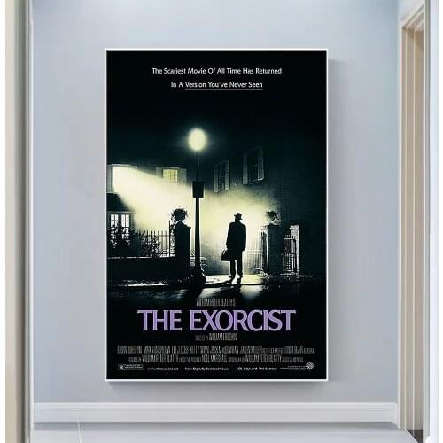 V0755 The Exorcist (2) Vintage Classic Movie Wall Silk Cloth HD Poster Art Home Decoration Gift