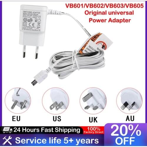 Baby Monitor NEW Original VB601 / VB602 / VB603 / VB605 DC Universal Power Adapter 5V 1000mA 100-240V 50 / 60HZ Power Charger