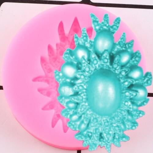 Jewelry Silicone Mold Wedding Cupcake Fondant Cake Decorating Tools Sugarcraft Candy Clay Resin Molds Chocolate Gumpaste Mould