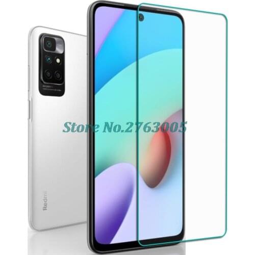 Tempered Glass For Xiaomi Redmi 10 6.5" Redmi10 Protective Film Screen Protector Phone Cover